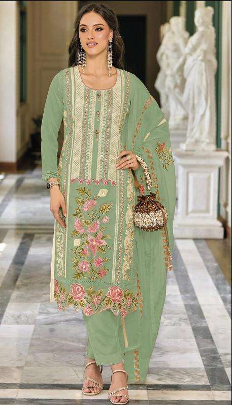 Zarqash Z 215 Pakistani suits for party wear