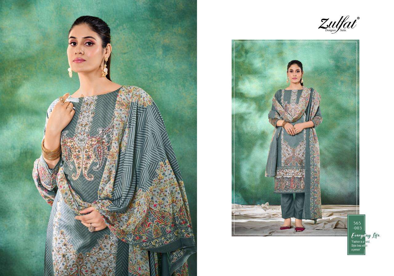 Zulfat Tania Vol 3 Cotton Printed  Cotton dress material wholesale in Gujarat