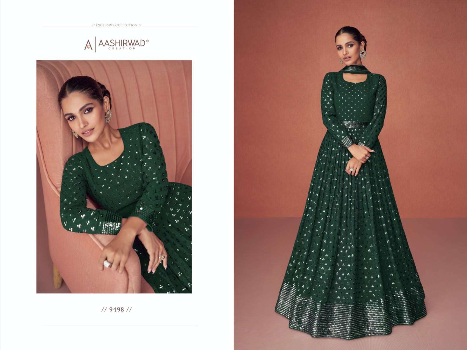 Aashirwad Season Diamond wholesale gown Kurti