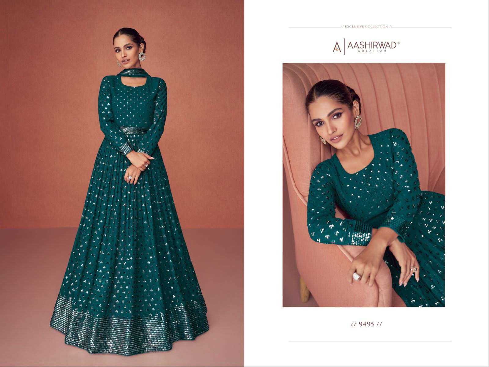 Aashirwad Season Diamond wholesale gown Kurti