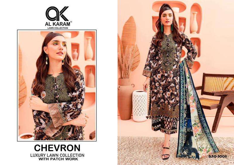 Al Karam Chevron Vol 3 dress materials in Kolkata