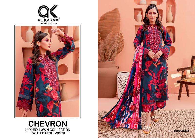 Al Karam Chevron Vol 3 dress materials in Kolkata