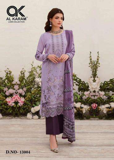 Al karam Kesariya Vol 13 wholesale market in mumbai for dress materials