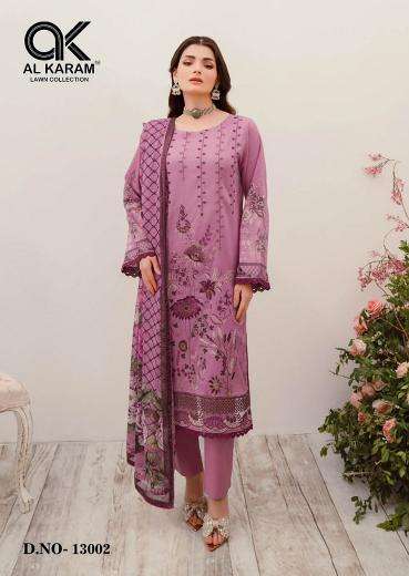 Al karam Kesariya Vol 13 wholesale market in mumbai for dress materials