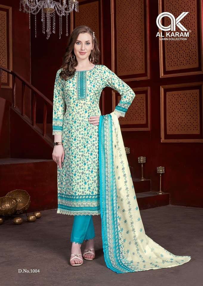 Al karam Shabnam Vol 1 Wholesale georgette dress materials in Gujarat