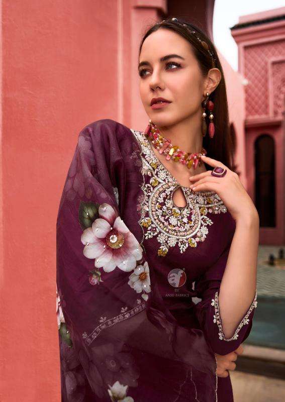 anju fabrics shehnai vol 8 cotton kurtis wholesale online