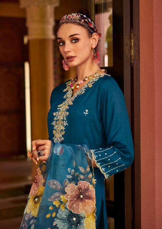 anju fabrics shehnai vol 8 cotton kurtis wholesale online