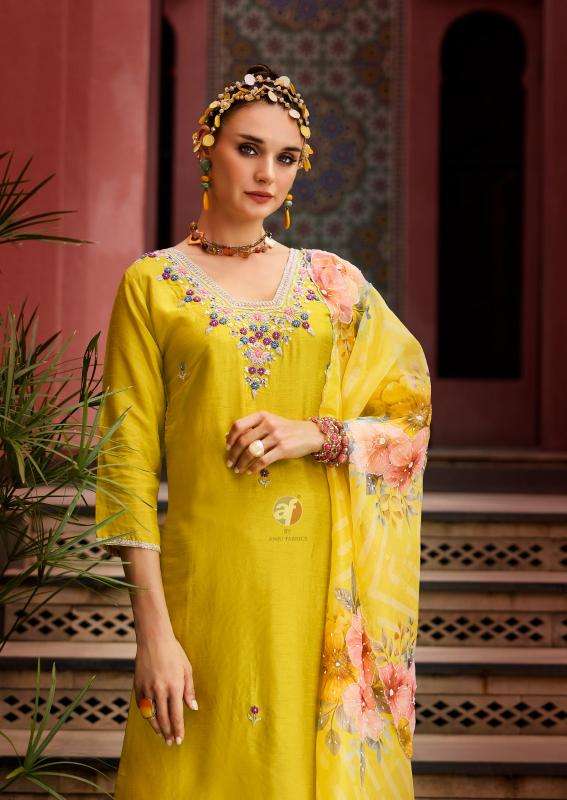 anju fabrics shehnai vol 8 cotton kurtis wholesale online