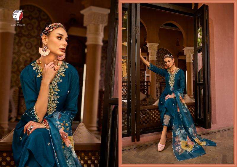 anju fabrics shehnai vol 8 cotton kurtis wholesale online