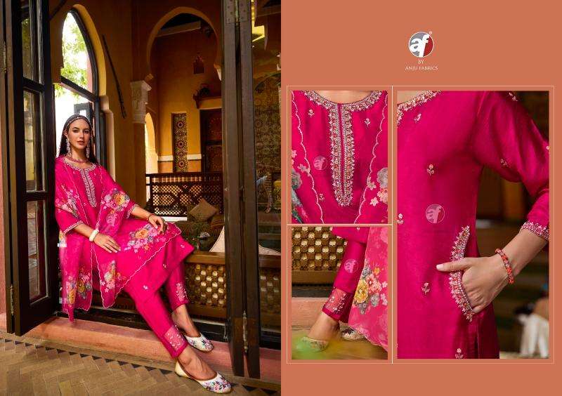 anju fabrics shehnai vol 8 cotton kurtis wholesale online