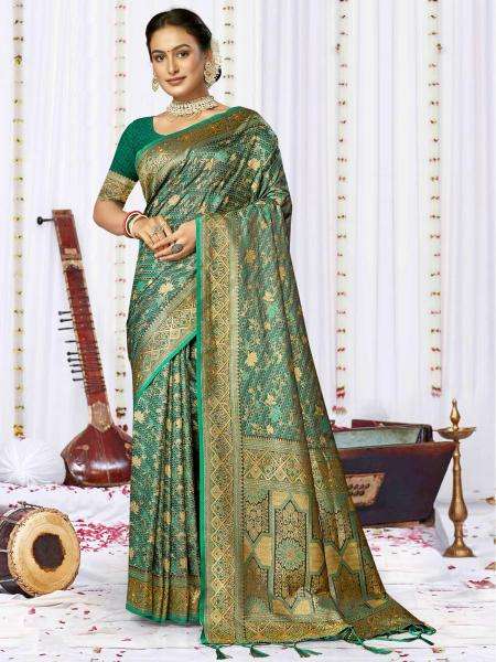 bunawat sagarika satan silk fabric festival wear Surat saree wholesale catalog