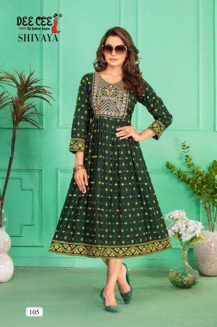 Deecee Shivaya Party wear Kurtis wholesale