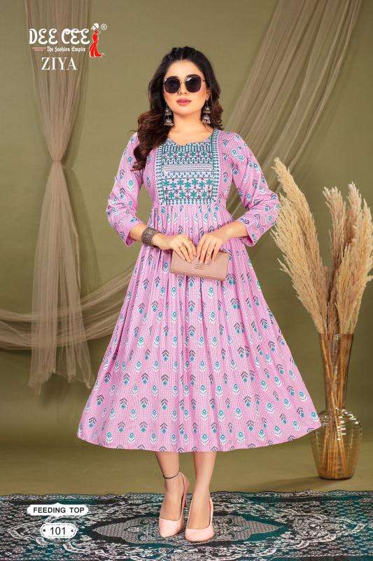 Deecee Ziya kurti wholesale market in surat