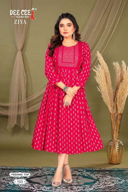 Deecee Ziya kurti wholesale market in surat