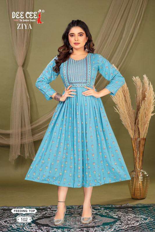 Deecee Ziya kurti wholesale market in surat