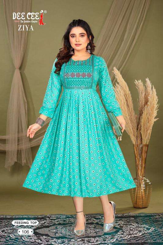 Deecee Ziya kurti wholesale market in surat