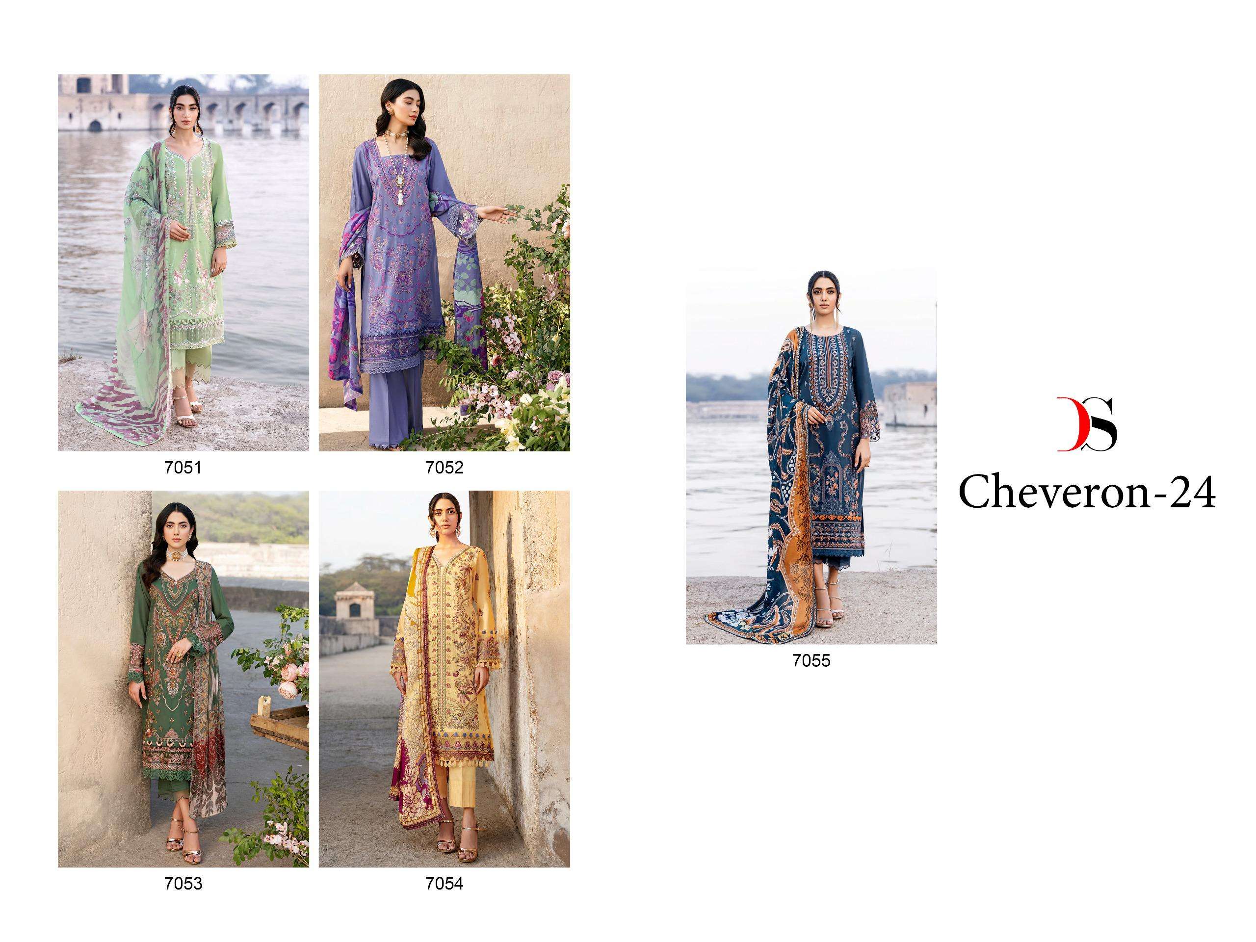 Deepsy Cheveron 24 Salwar Kameez material wholesale supplier