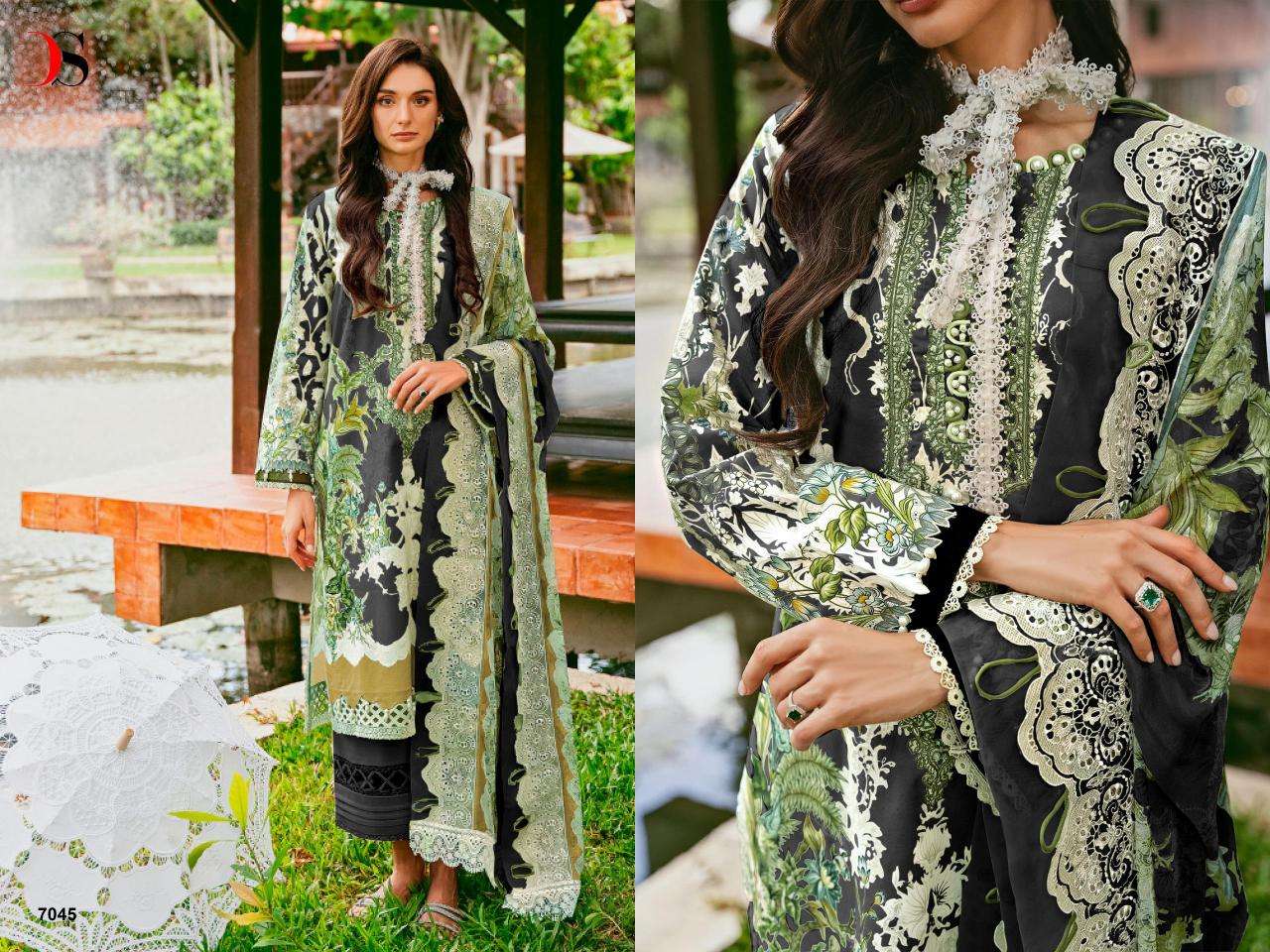 Deepsy jade Needle Wonder 24 Cotton Dupatta Wholesale salwar kameez suppliers in Ahmedabad