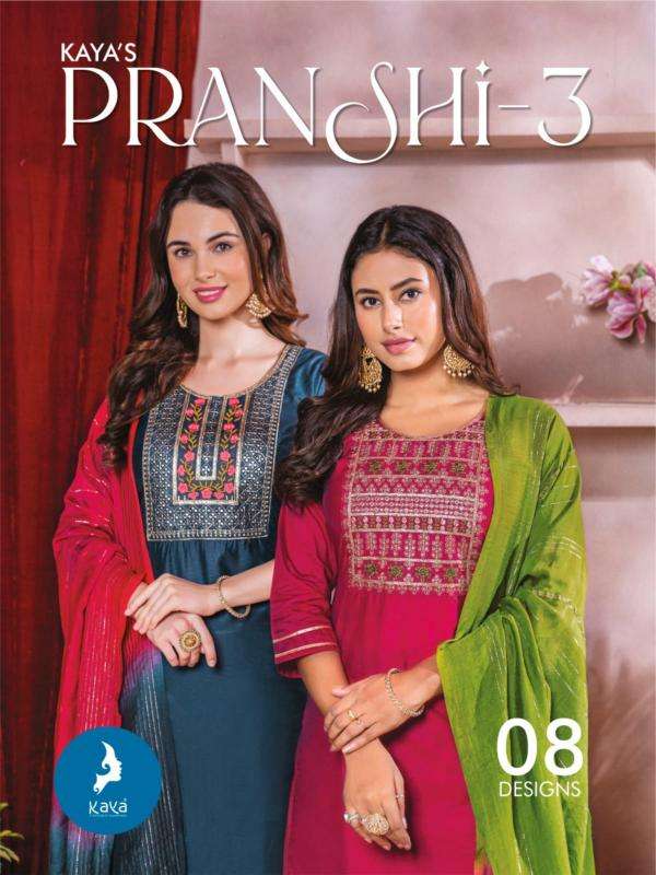 KAYA PRANSHI-3 Printed Kurti wholesale suppliers in Gujarat