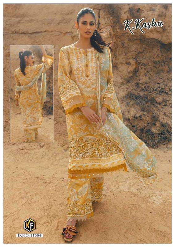 Keval K Kasha Vol 11 Luxury Heavy Cotton Printed dress materials wholesale in Gujarat