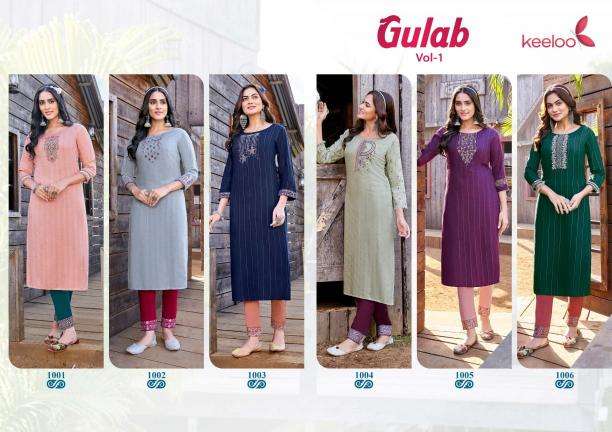 KOODEE gulab VOL 1 Kurti  online shopping