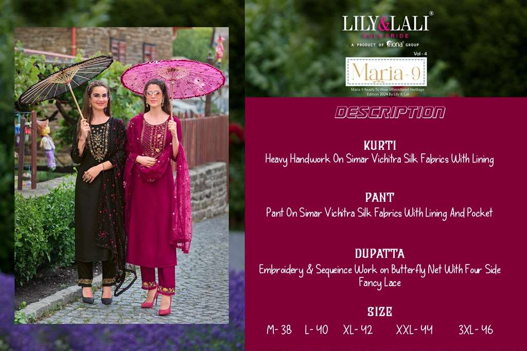 Lily And Lali Maria 9 Vol 4 Kurti retailers in Bangalore