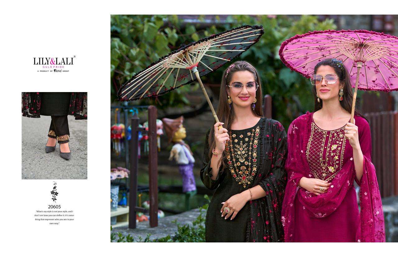 LILY & LALI MARIA-9 VOL 4 Mumbai kurti market