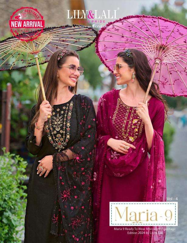 LILY & LALI MARIA-9 VOL 4 Mumbai kurti market