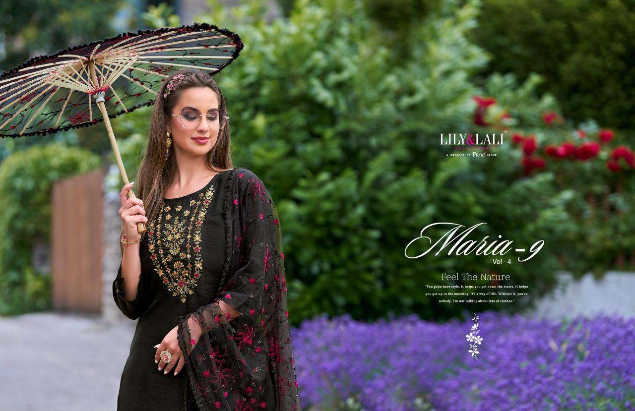 LILY & LALI MARIA-9 VOL 4 Mumbai kurti market