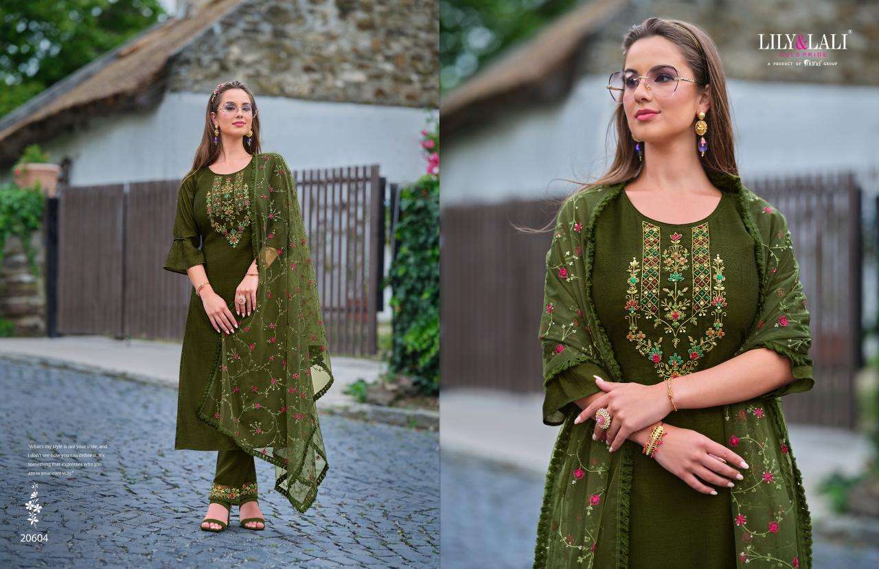 LILY & LALI MARIA-9 VOL 4 Mumbai kurti market