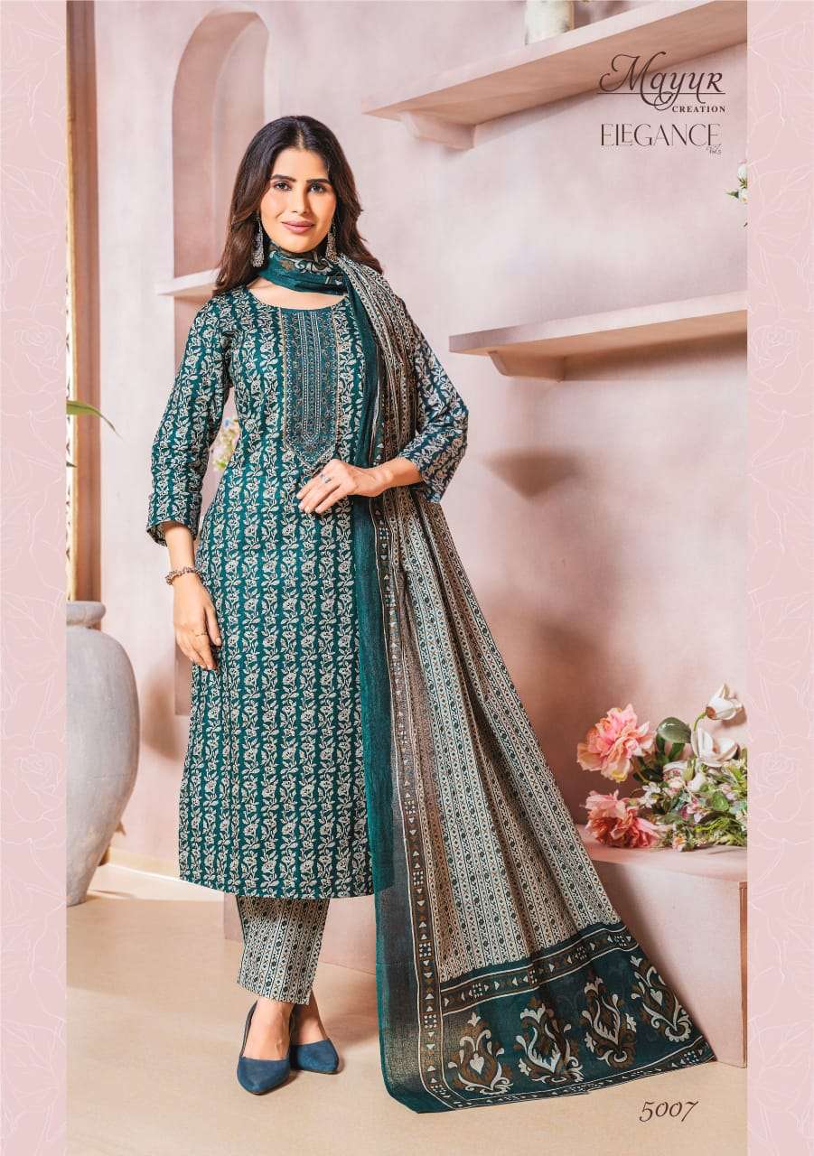 Mayur Elegance Vol 5 Dress materials wholesale market