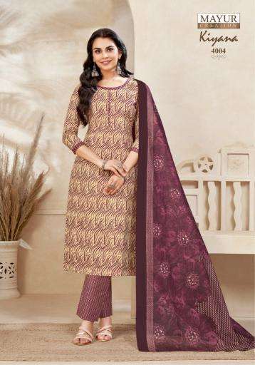 Mayur Kiyana Vol-4 dress material suppliers 