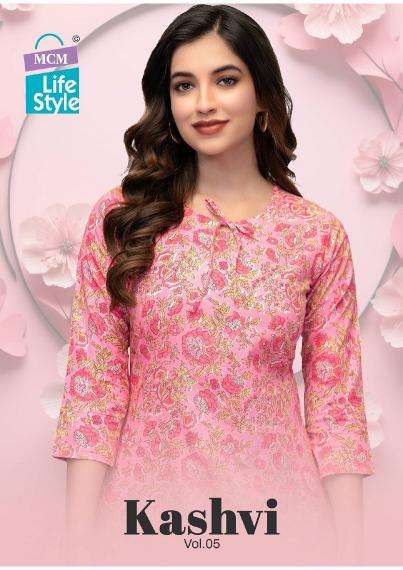 MCM Kashvi Vol-5  Wholesale ladies kurtis