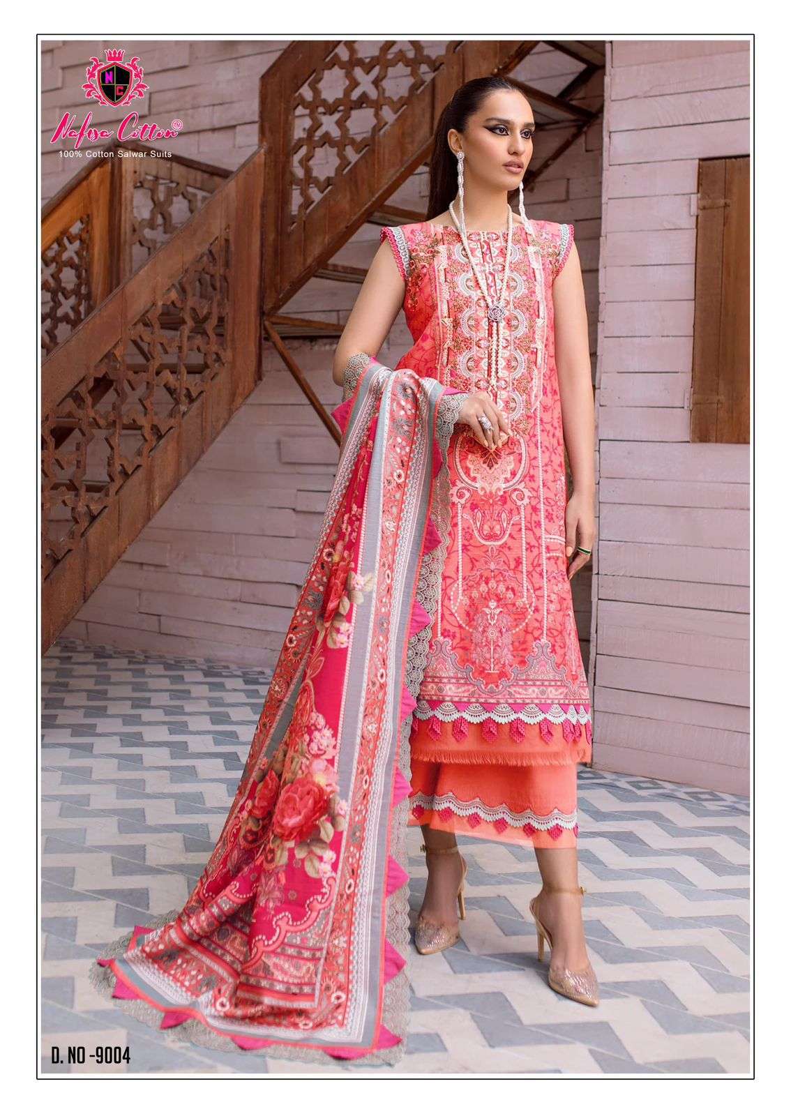 Nafisa Safina Vol 9 dress material ahmedabad