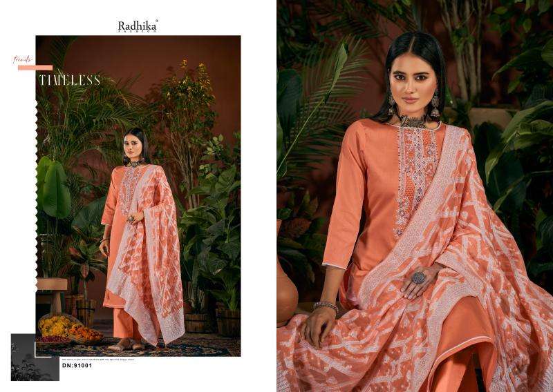 Radhika Azara Cycle Vol 2 Wholesale Cotton Dress Material manufacturers in Kolkata