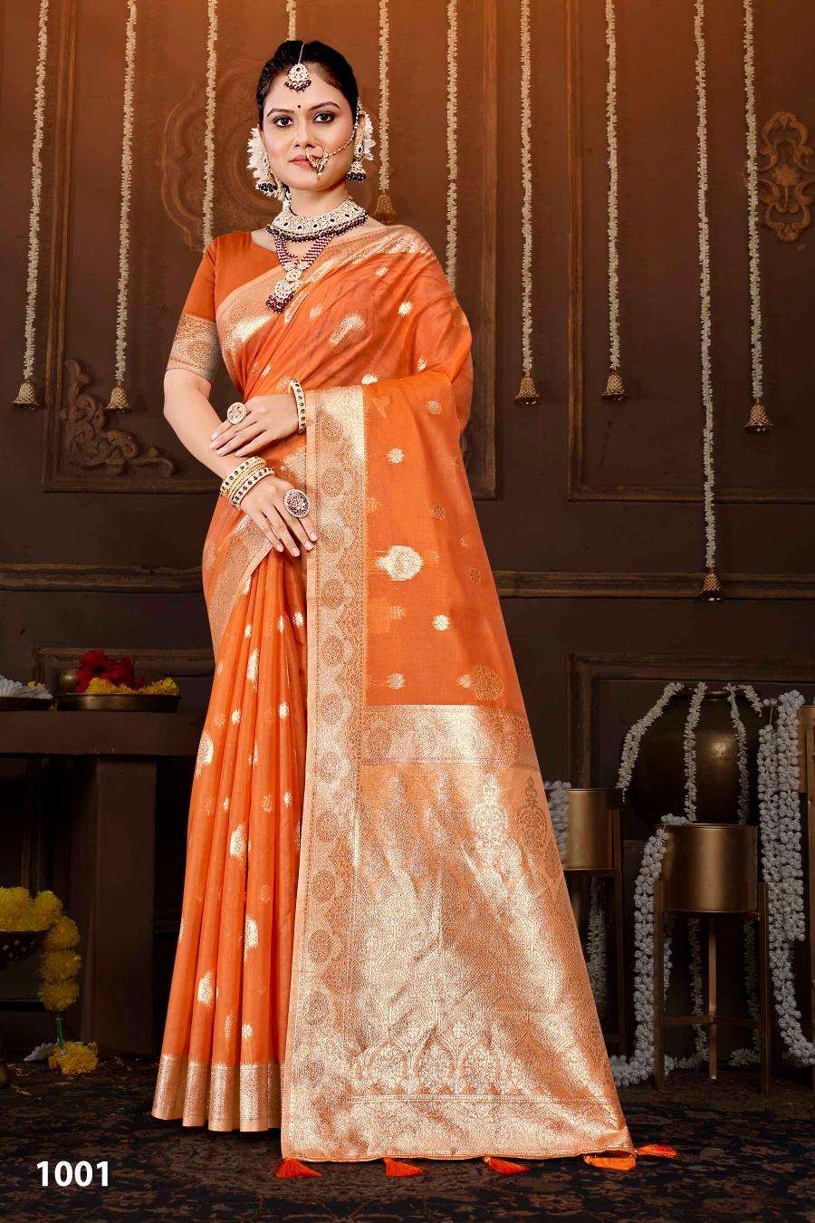 Saroj Chaaya linen vol.4 Bulk Saree Suppliers