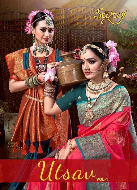 Saroj Utsav vol.1 Silk Sarees Wholesale