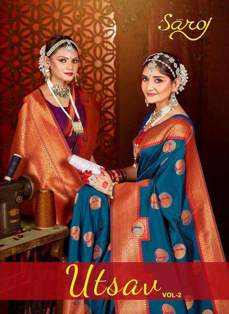 Saroj Utsav vol.2  Traditional Sarees Wholesale