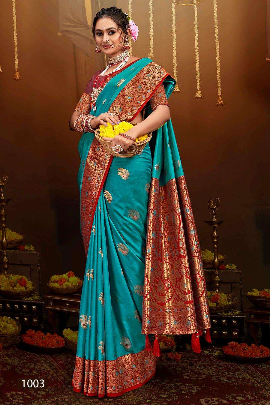 Saroj Utsav vol.3 Party Wear Sarees Wholesale