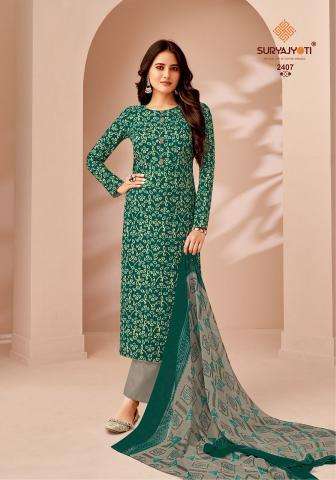 Suryajyoti Suhana Vol-24 dress material wholesale market