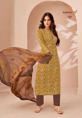 Suryajyoti Suhana Vol-24 dress material wholesale market