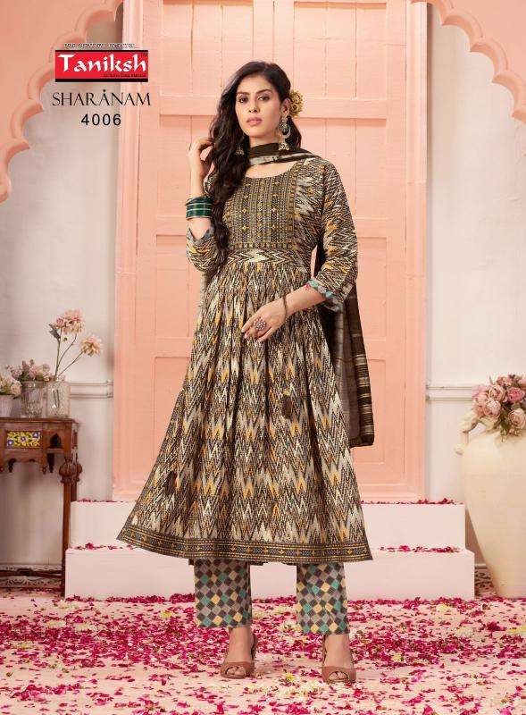 TANIKSH SHARNAM vol4 Wholesale Kurti market in Ahmedabad