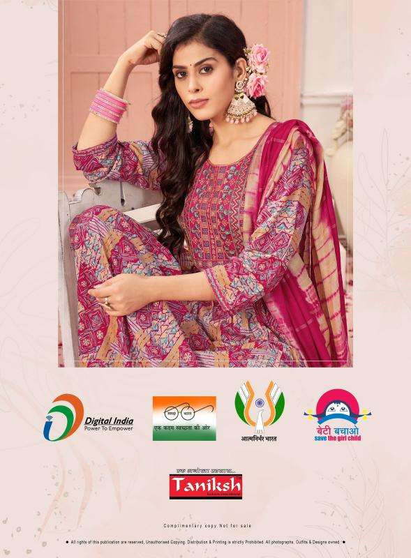 TANIKSH SHARNAM vol4 Wholesale Kurti market in Ahmedabad