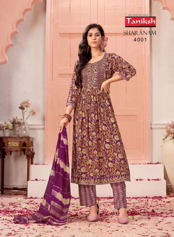 TANIKSH SHARNAM vol4 Wholesale Kurti market in Ahmedabad