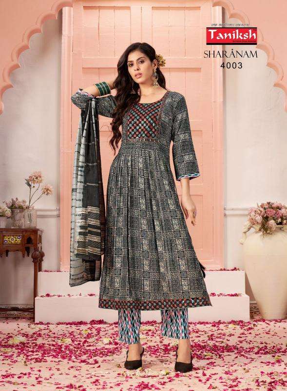 TANIKSH SHARNAM vol4 Wholesale Kurti market in Ahmedabad