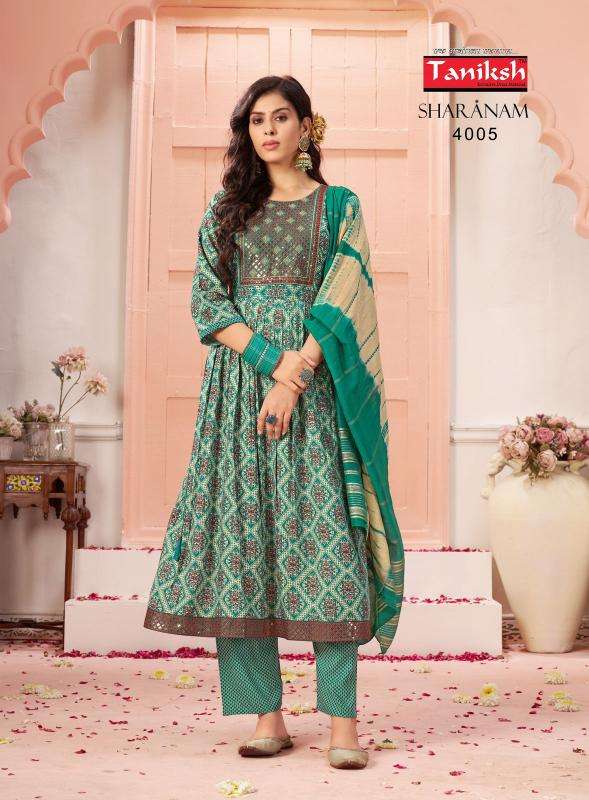 TANIKSH SHARNAM vol4 Wholesale Kurti market in Ahmedabad