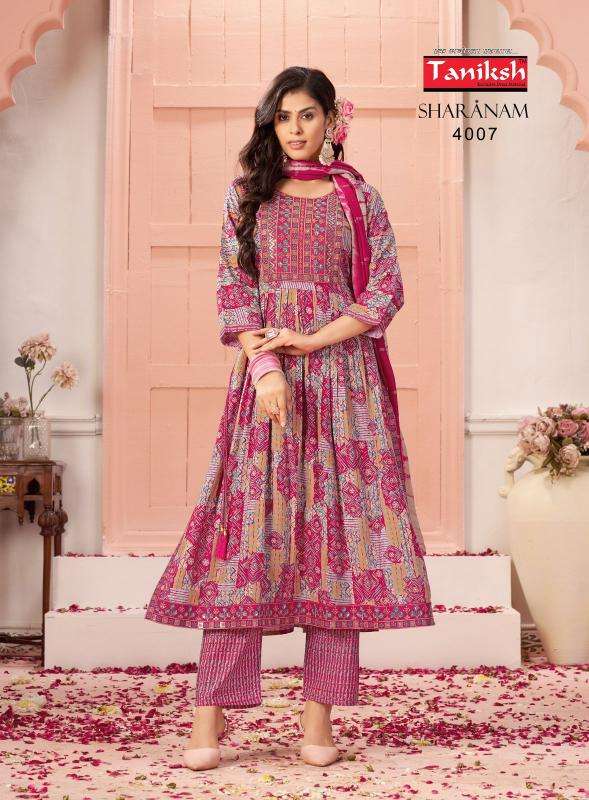 TANIKSH SHARNAM vol4 Wholesale Kurti market in Ahmedabad