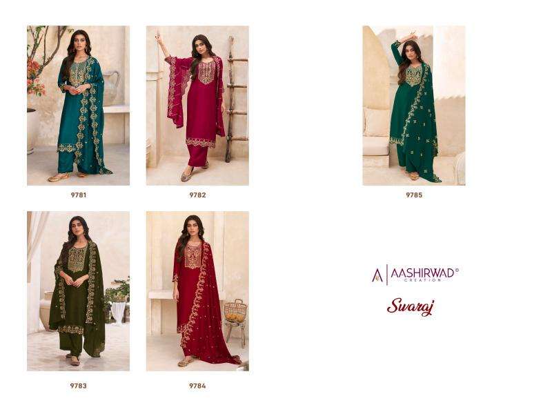 Aashirwad Swaraj Pakistani Suits for Wedding