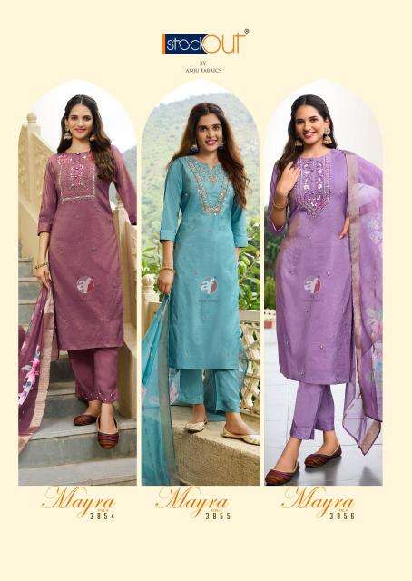 Anju Fabric Mayra Vol 5 Kurti wholesale dealers in Hyderabad