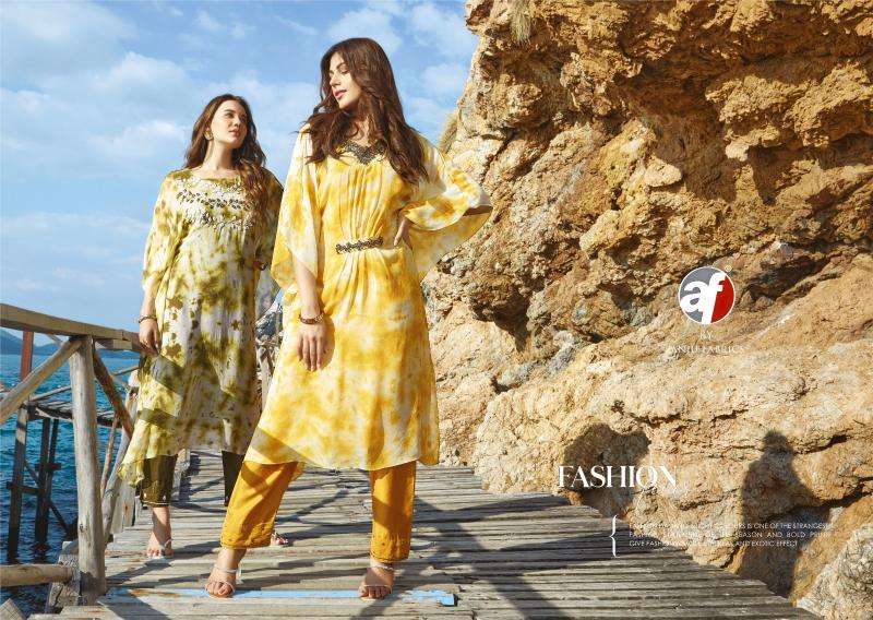 Anju Fabrics Fashion Fever Vol 3 Wholesale Kurti market in Delhi